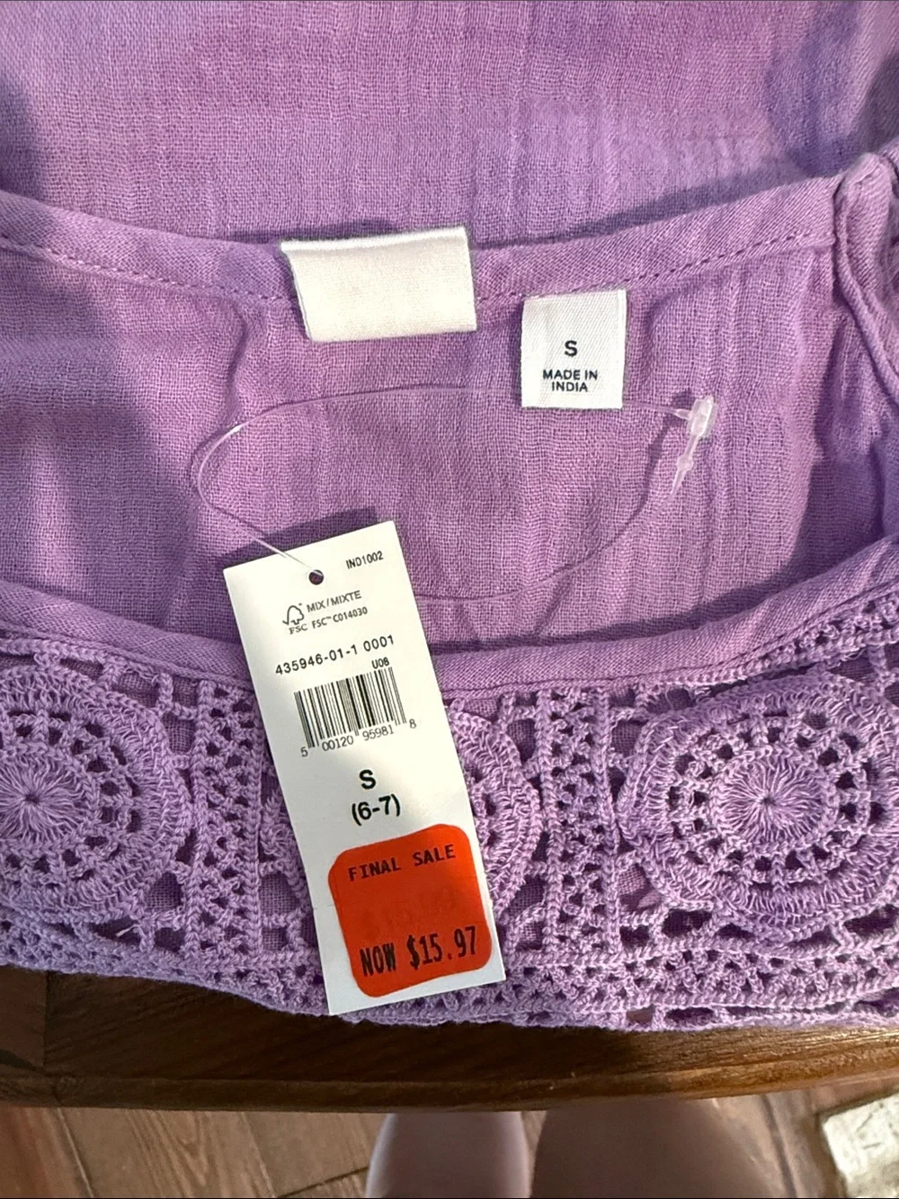 GAP lavender tank
